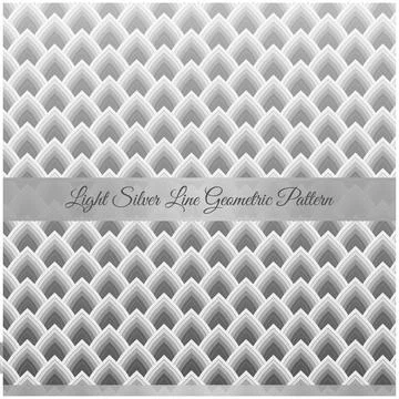 Light Silver Line Geometric Pattern Stock Illustration