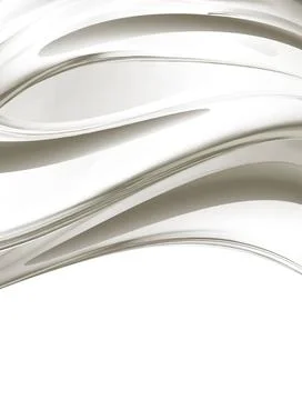 Light silver waves of light silver on a white background Copyright: xZoona... 스톡 사진