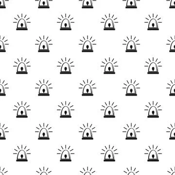 Light sirena pattern seamless vector 스톡 일러스트