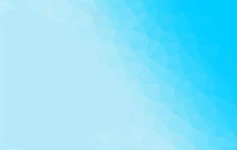 Light Sky Blue Abstract Low Poly Gradient Polygonal Background Vector Stock Illustration