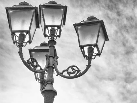 Light up the sky with a bulb Stock Photos