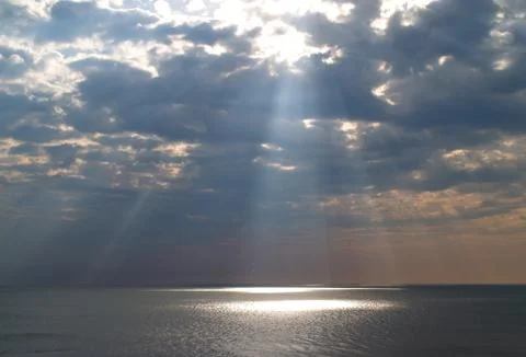 Light from the sky Stock Photos