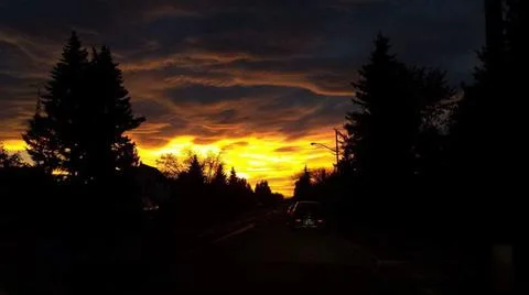 Light in the sky Stockfoto's