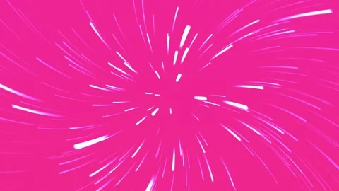 Light sky pink space star background, white particle light streaks and scattered Stock Footage 297875427