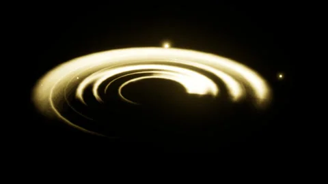 Light slash effect on black background Stock Footage 318428308