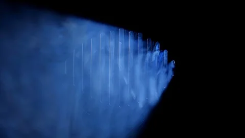 Light on a smoke background. Stock Footage 124685733