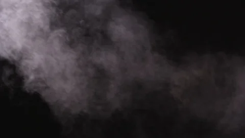 Light smoke over black background Stock Footage 102164403