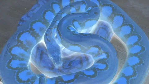 Light of Snake Video stock 246798517