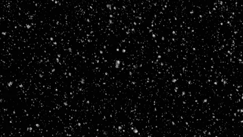 Light Snowfall on Black Background. Seamless Loop-able animation. Stock Footage 229985891