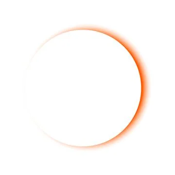 Light of a solar eclipse design vector illustration on white background Stock Illustration