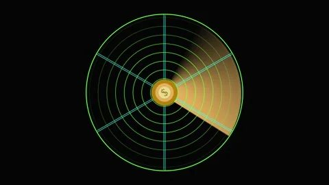 Light source animation with radial waves. Light source spherical planetary .. Stock Footage 337615711