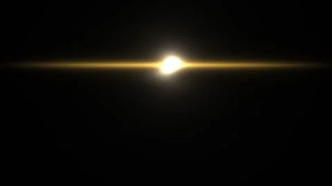 Light source shining in dark space with bright glow effect Stock Footage 338327573