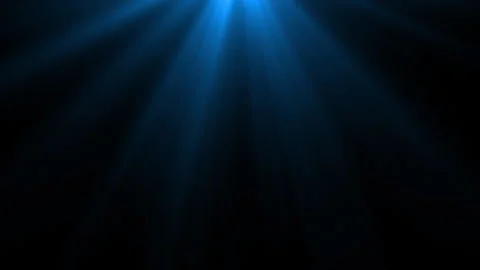 The light source is at the top with oscillating blue rays Stock Footage 248988300