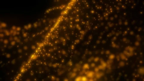 Light sparks abstract motion background Stock Footage