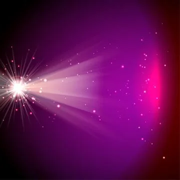 Light special effect. Stock Illustration