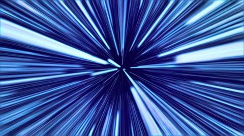 Light Speed Blue 動画素材 36809559