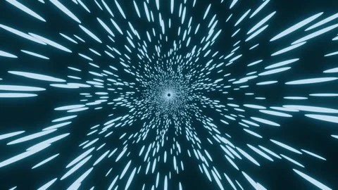Light speed - Hyper Space Stock Footage 320618151