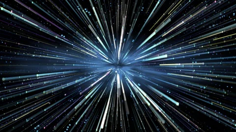 Light Speed Loop Stock-Footage 108807085