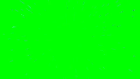 Light Speed Particle Tunnel Flying Forward on Green Screen Video stock 341233783