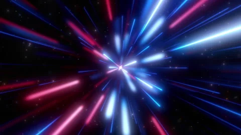 Light Speed Rays Stock Footage 313350658