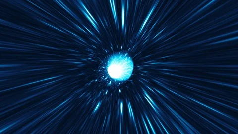 Light Speed Space Loop 4K Video stock 123102246