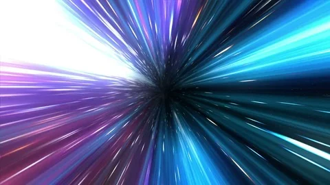 Light Speed Tunnel Video stock 80992293