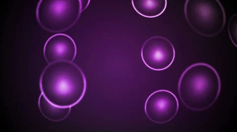 Light Spheres Purple Stock Footage 25984388
