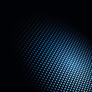 Light spot. hexagonal dots Stock Illustration
