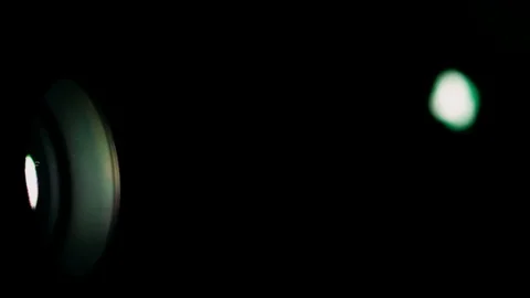 Light from a spotlight in which dust is visible Stock Footage 121698885