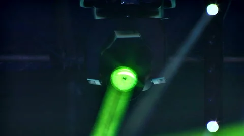 The light from the spotlights Stockbeeldmateriaal 45996773