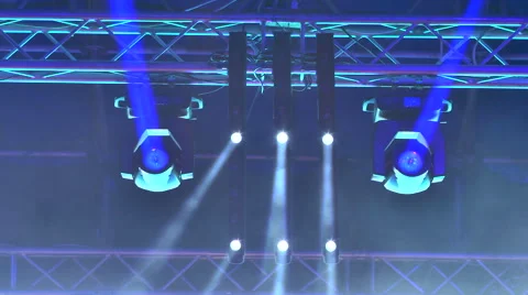 The light from the spotlights Stock Footage 56800215
