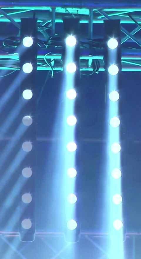 The light from the spotlights Stock Footage 249725800