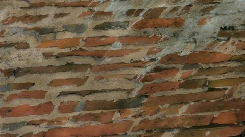 Light spots from water on a brick wall. Stock-Footage 91189534
