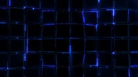 Light squares motion Stock Footage 100533102
