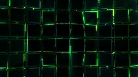 Light squares motion Stock Footage 100533141