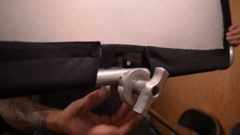 Light Stand Stock Footage 137550220