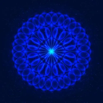 Light Star, Space Illustration, Swirl trail effect, Vector. Stock Illustration