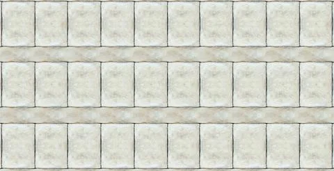 Light stone pattern solid weathered horizontal row of vertical blocks backgro Stock Photos