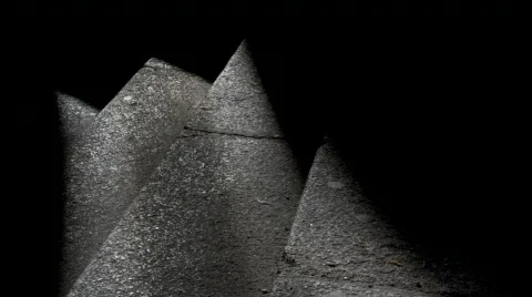 Light on stone stairs Video stock 736539