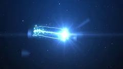 Light Streak Intro Logo Reveal Particles Stingers Animation Stock After Effects