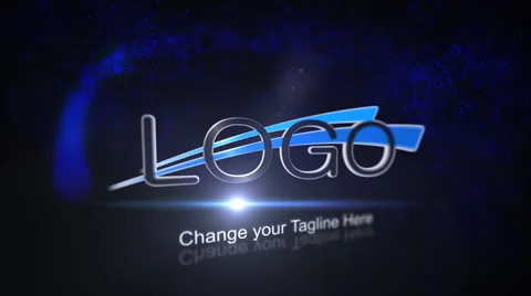 Light Streak Logo Reveal  After Effects	Stock