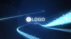 Light Streak Opener Logo Reveal Intros Particles Stingers Animation Stock After Effects