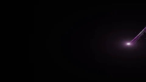 Light Streak with particles, It can be used as an overlay to add value on Stockbeeldmateriaal 118810504