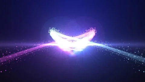 Light Streak Ribbon Logo Reveal Intros Light Particles Stingers Animation Stock After Effects