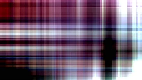 Light Streak Square Check Grid Lines Stripes Cross Tech Abstract Plaid Pattern Stock Footage 153395202