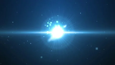 Light Streak Square Particles Logo Reveal Intros Stingers Animation ...