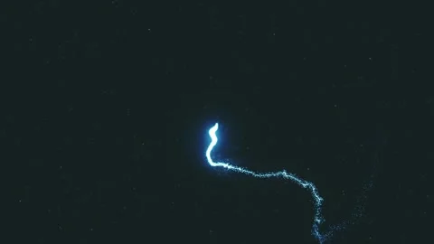 Light Streak Wiggling Animation 스톡 동영상 275033622