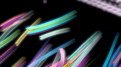Light streaks abstract HD Stock Footage 29646221
