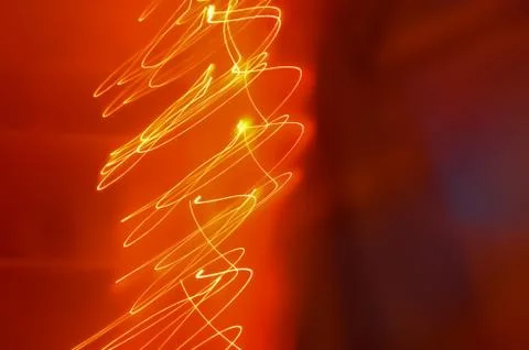 Light streaks abstract pattern texture Foto stock