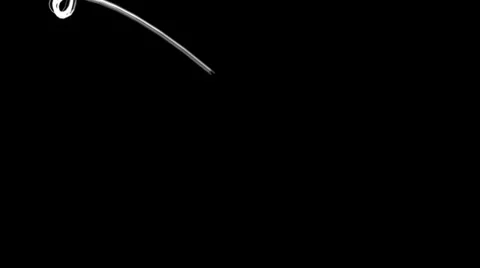 Light streaks animated 3D Video stock 25256765